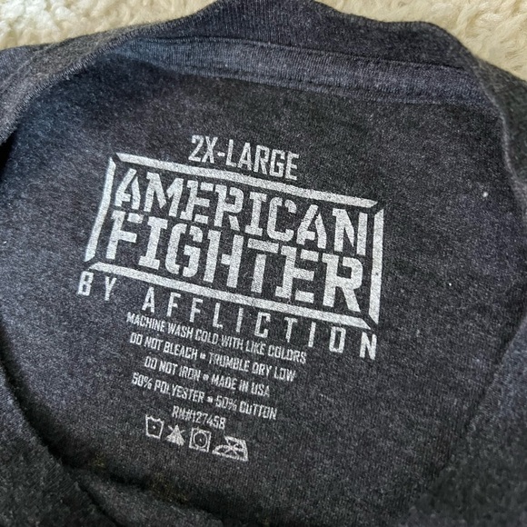 Men’s 2XL American Fighter by Affliction Graphic T-Shirt - Picture 3 of 5